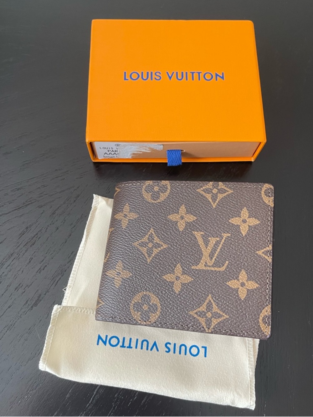 Louis Vuitton monogram bifold wallet